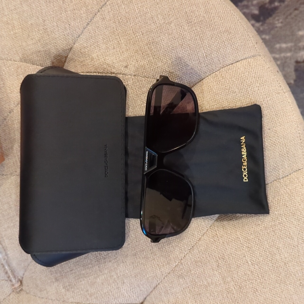 Dolce & Gabbana Men's black sunglasses